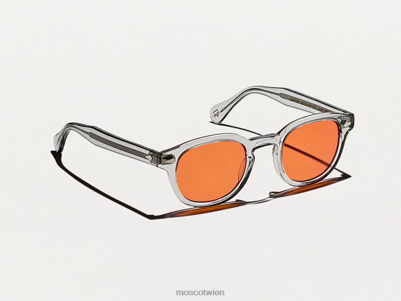 Moscot Woodstock-Orange Lemtosh hellgrau mit maßgeschneiderten Farbtönen Gläser 046HT723