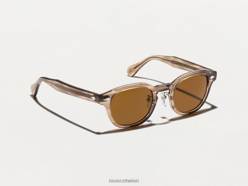 Moscot braune Asche Lemtosh Sun mit Nasenpads aus Metall Gläser 046HT678