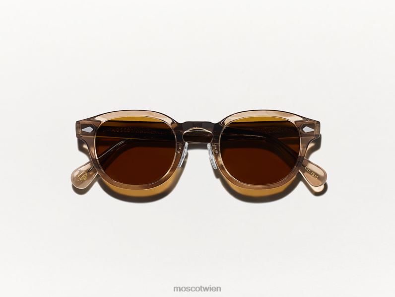 Moscot braune Asche Lemtosh Sun mit Nasenpads aus Metall Gläser 046HT678