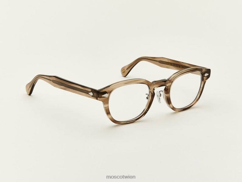 Moscot braune Asche Lemtosh mit Nasenpads aus Metall Gläser 046HT684