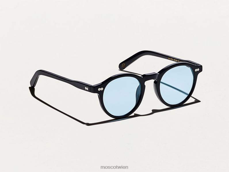 Moscot Bel Air Blau Miltzenschwarz mit maßgeschneiderten Farbtönen Brille 046HT832
