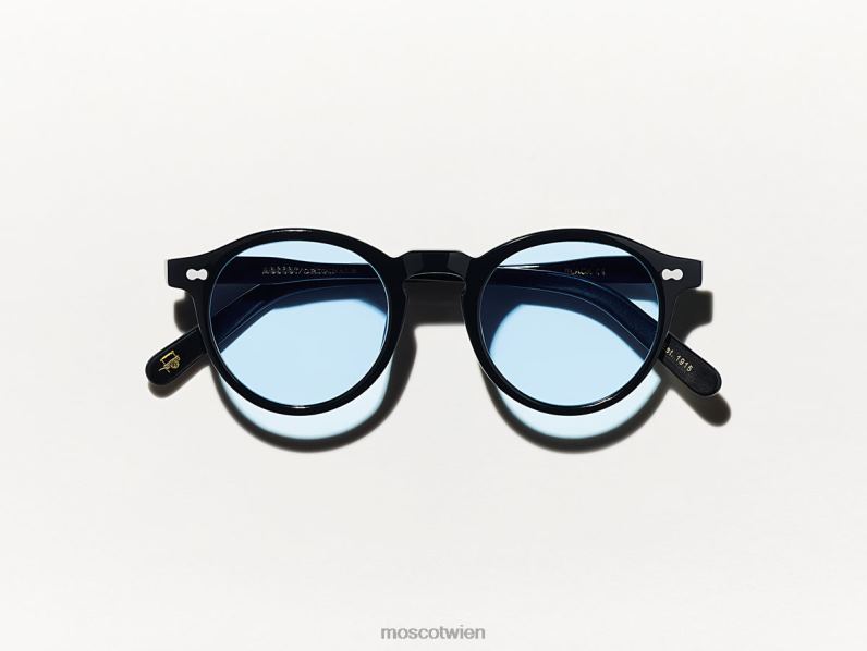 Moscot Bel Air Blau Miltzenschwarz mit maßgeschneiderten Farbtönen Brille 046HT832