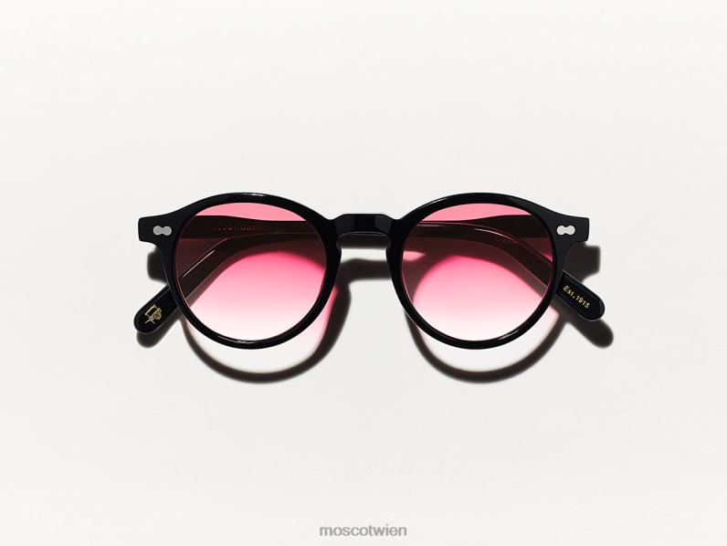 Moscot Big Apple verblassen Miltzenschwarz mit maßgeschneiderten Farbtönen Brille 046HT838