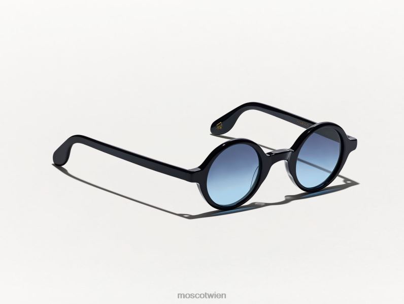 Moscot Denim Blue Zolman Black mit maßgeschneiderten Farbtönen Brille 046HT846
