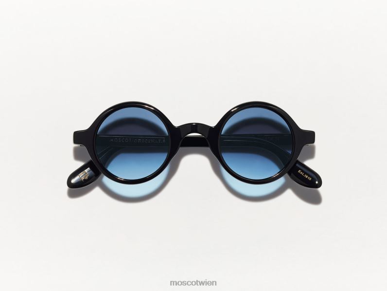Moscot Denim Blue Zolman Black mit maßgeschneiderten Farbtönen Brille 046HT846