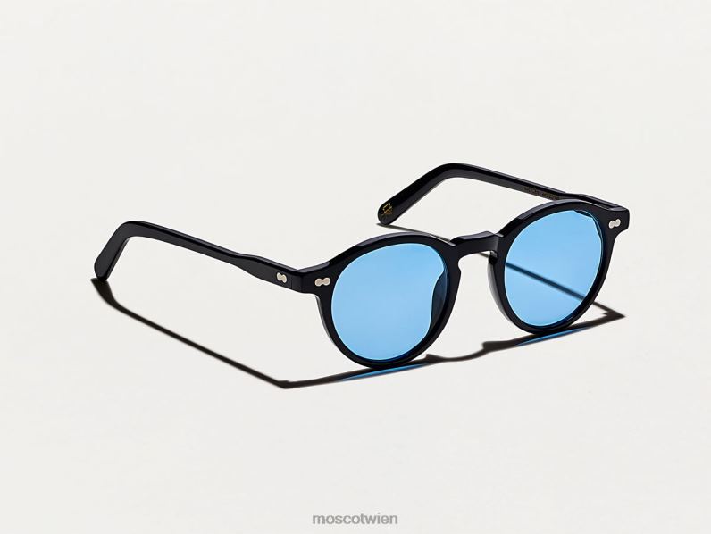Moscot Promi-Blau Miltzenschwarz mit maßgeschneiderten Farbtönen Brille 046HT834
