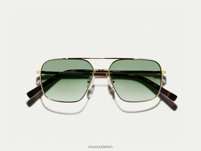 Moscot g-15 verblassen Stärkeres Gold mit maßgeschneiderten Farbtönen Brille 046HT783