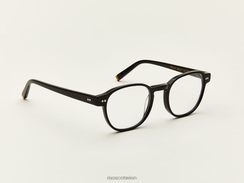 Moscot Schwarz Arthur virtuelle Anprobe 046HT929