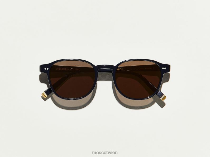 Moscot Schwarz Arthur Sonne Sonnenbrille 046HT620