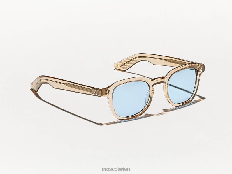 Moscot Bel Air Blau Momza Pastell Sonnenbrille 046HT460