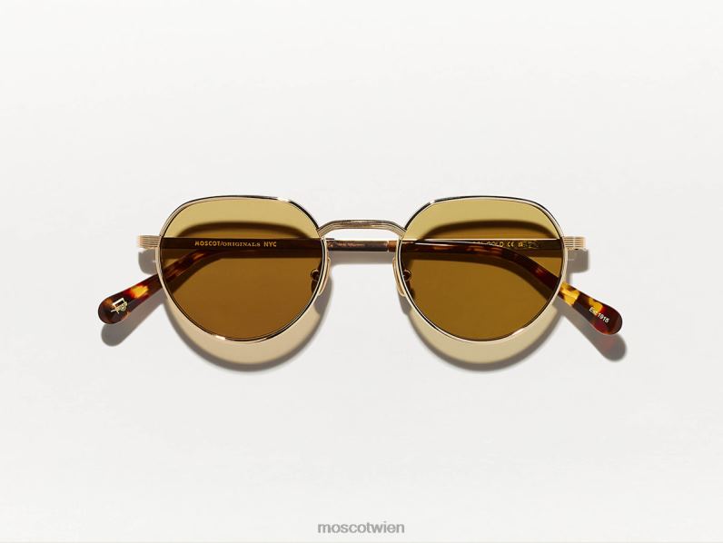 Moscot Gold Smendrik Sonne Sonnenbrille 046HT493