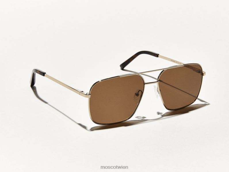 Moscot Gold stärkere Sonne Sonnenbrille 046HT496