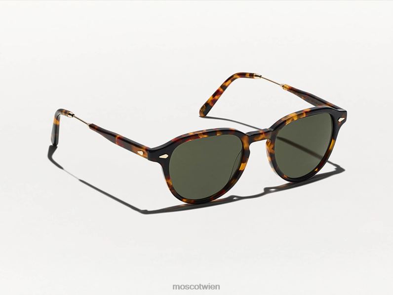 Moscot Schildkröte/Gold Kash Sonne Sonnenbrille 046HT431