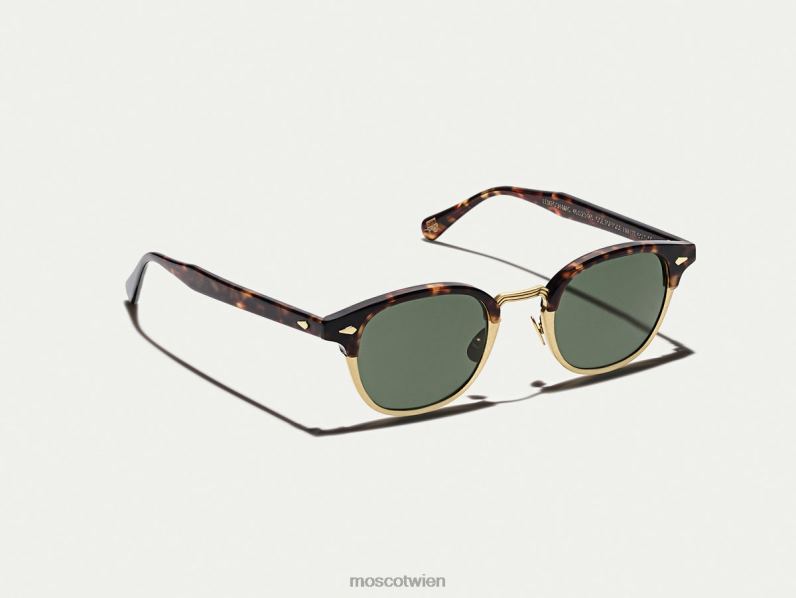 Moscot Schildkröte/Mattgold Lemtosh-Mac Sonne Sonnenbrille 046HT515