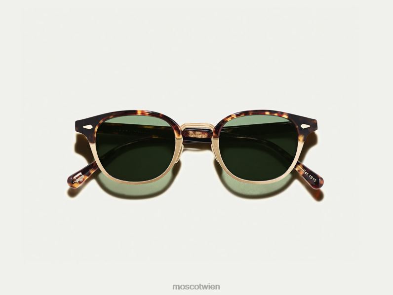 Moscot Schildkröte/Mattgold Lemtosh-Mac Sonne Sonnenbrille 046HT515