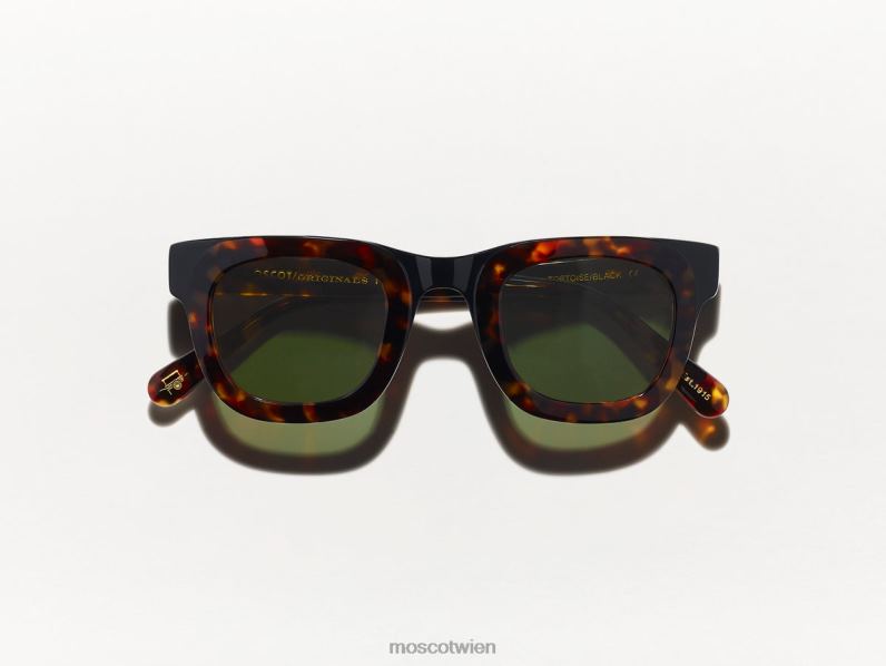Moscot Schildkröte/Schwarz Fritz Sonne Sonnenbrille 046HT499