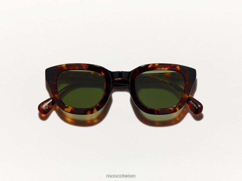 Moscot Schildkröte/Schwarz telena sonne Sonnenbrille 046HT459