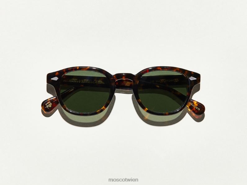 Moscot Schildkröte mit G-15-Objektiv Lemtosh-Sonne Sonnenbrille 046HT391