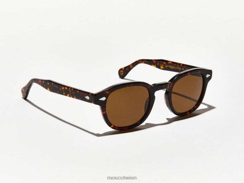 Moscot Schildkröte mit cosmitanbrauner Linse Lemtosh-Sonne Sonnenbrille 046HT386