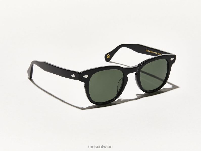 Moscot Schwarz Gelt Sonne Sonnenbrille 046HT418