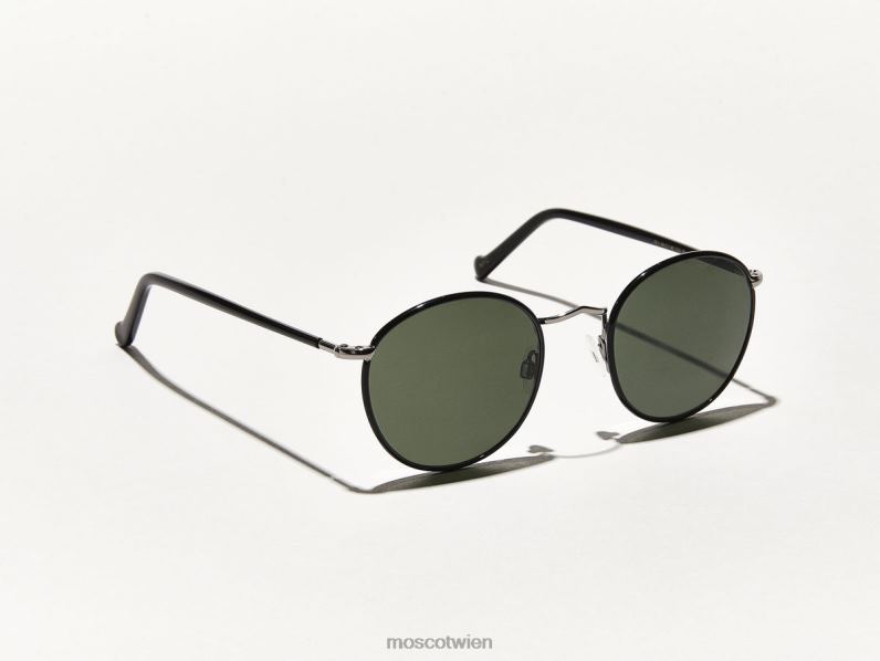 Moscot Schwarz/Rotguss Zev Sonne Sonnenbrille 046HT477