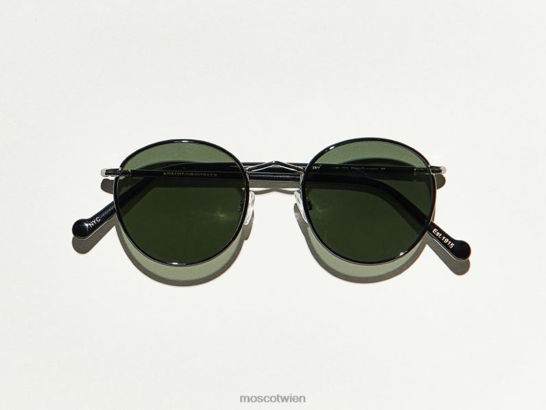Moscot Schwarz/Rotguss Zev Sonne Sonnenbrille 046HT477