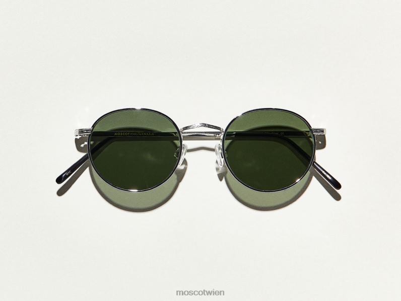 Moscot Silber Dov Sonne Sonnenbrille 046HT531