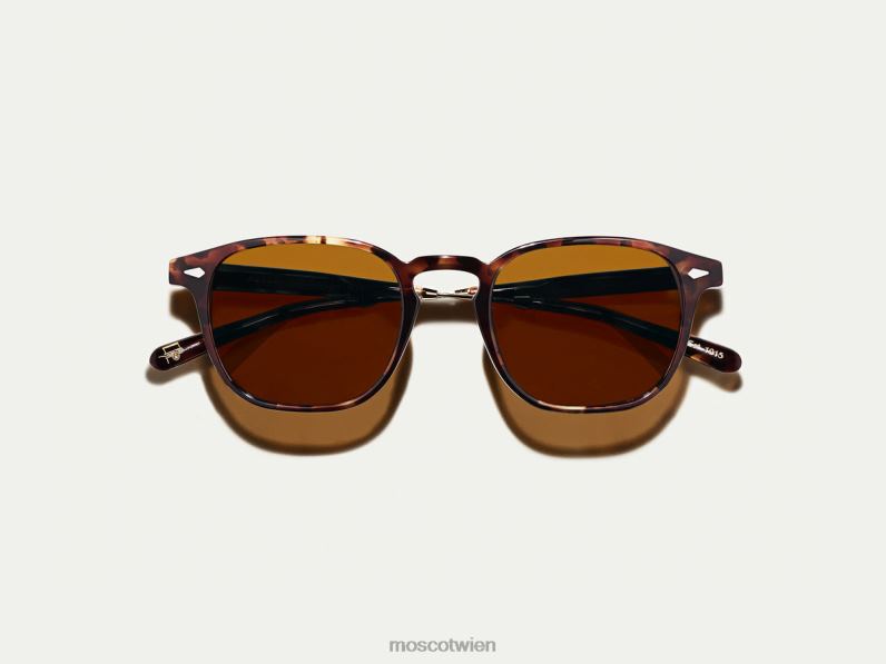 Moscot Spot Schildkröte/Gold genug Sonne Sonnenbrille 046HT521