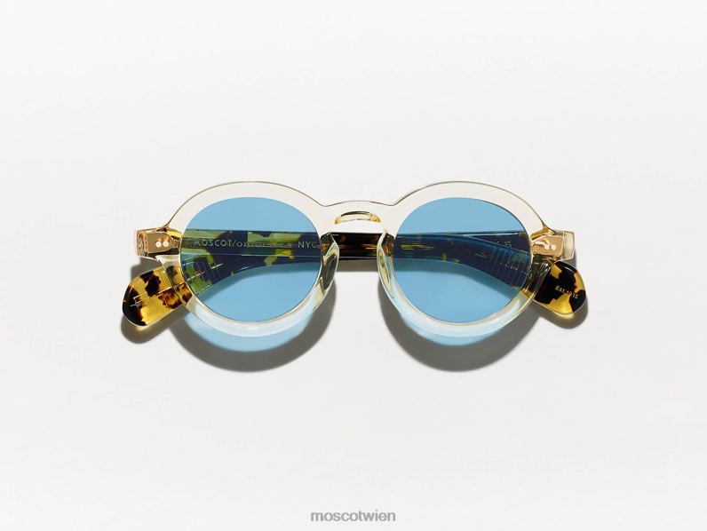 Moscot Zitrone/Schildkröte Foygel-Sonne Sonnenbrille 046HT413