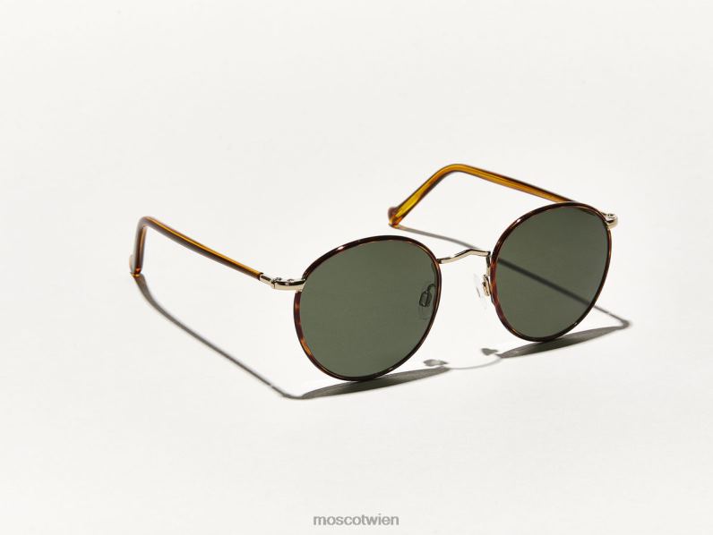 Moscot blond/gold Zev Sonne Sonnenbrille 046HT476