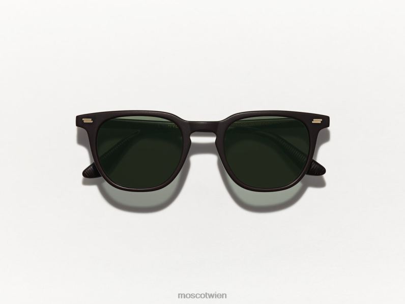 Moscot mattes Dunkelbraun Tatah Sonne Sonnenbrille 046HT551