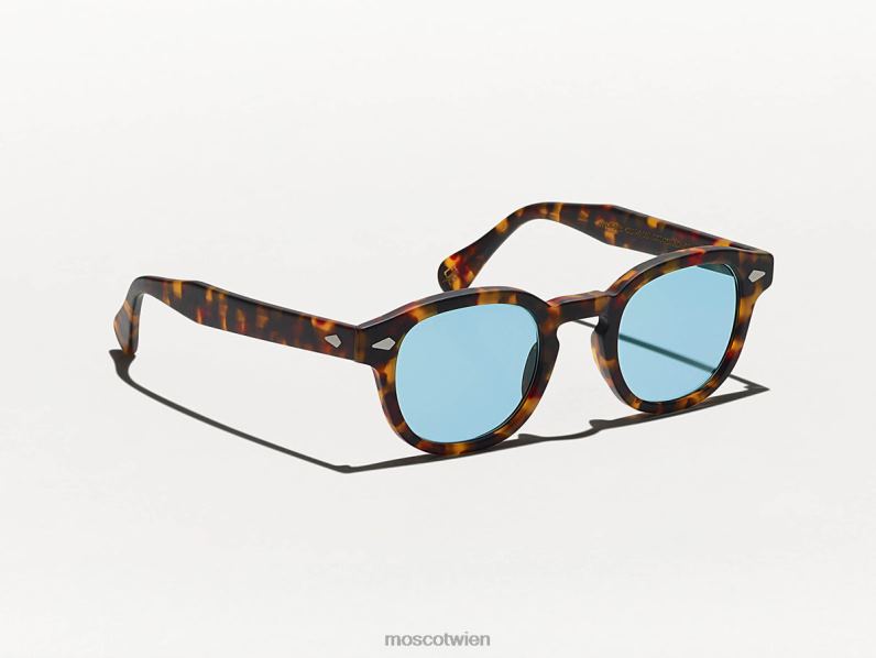 Moscot mattes Schildpatt Lemtosh-Sonne Sonnenbrille 046HT384