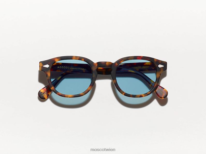 Moscot mattes Schildpatt Lemtosh-Sonne Sonnenbrille 046HT384