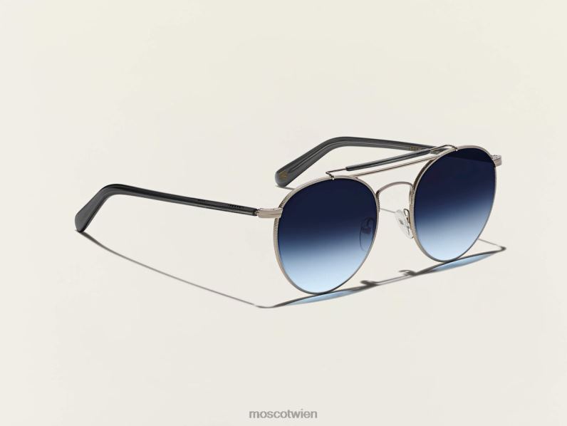 Moscot mattsilber/dunkelgrau Lazer-Sonne Sonnenbrille 046HT573