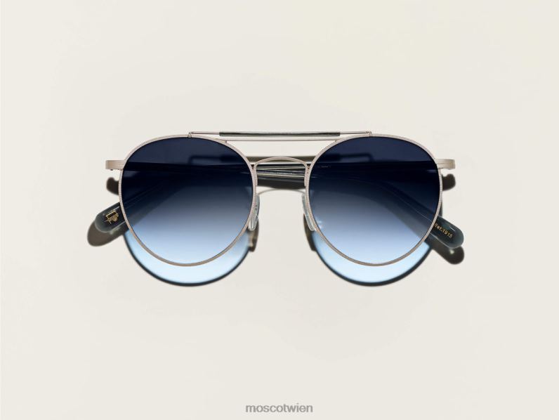 Moscot mattsilber/dunkelgrau Lazer-Sonne Sonnenbrille 046HT573
