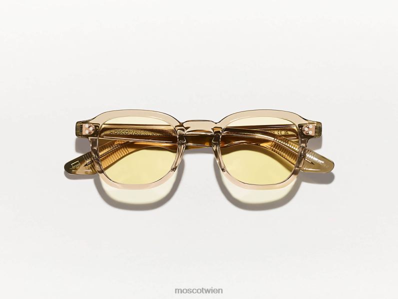 Moscot pastellgelb Momza Pastell Sonnenbrille 046HT464